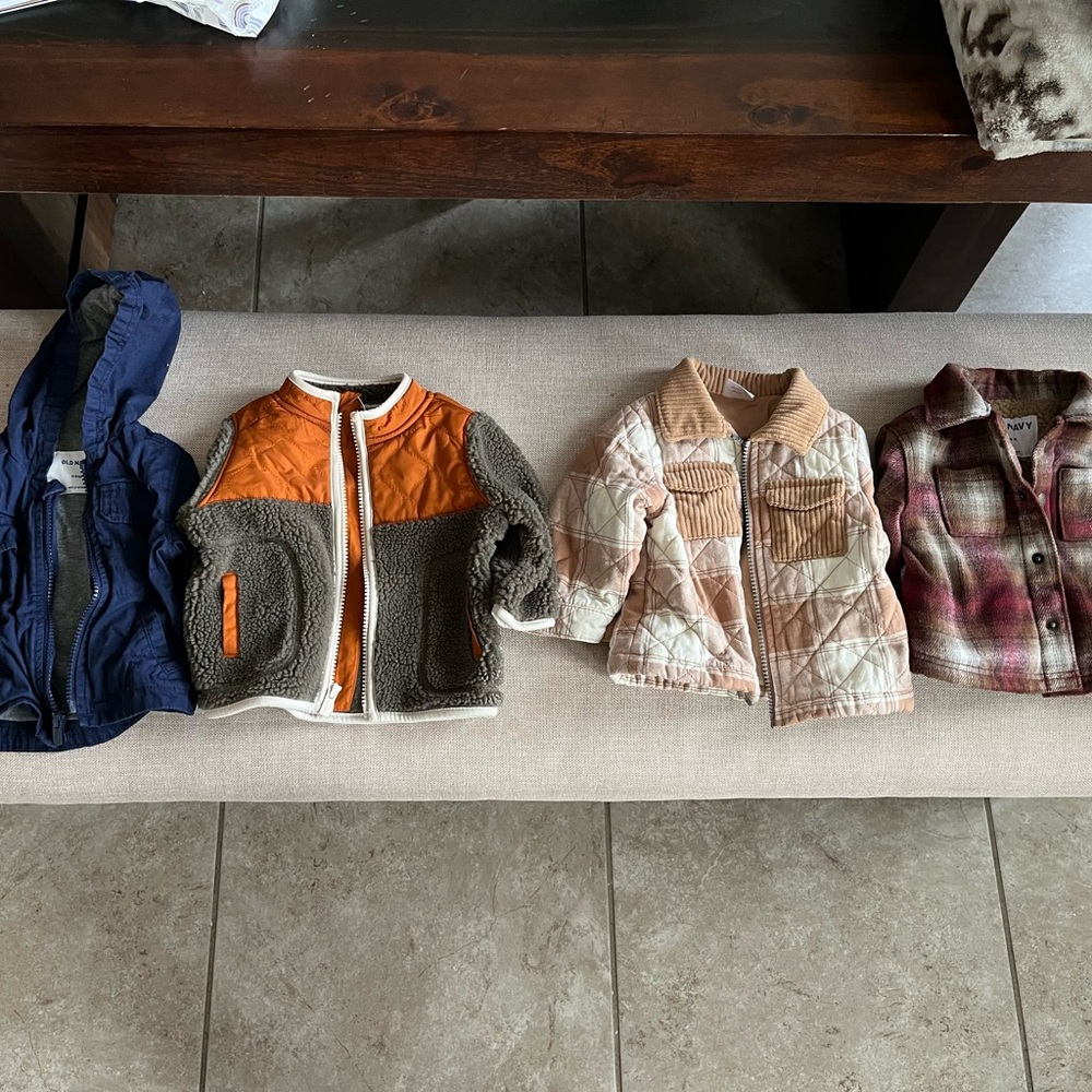 Baby Jackets Bundle 3-6M